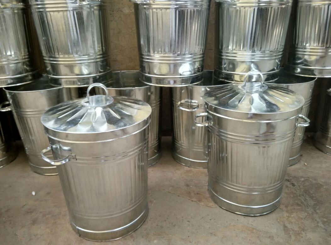 Galvanised Dustbins