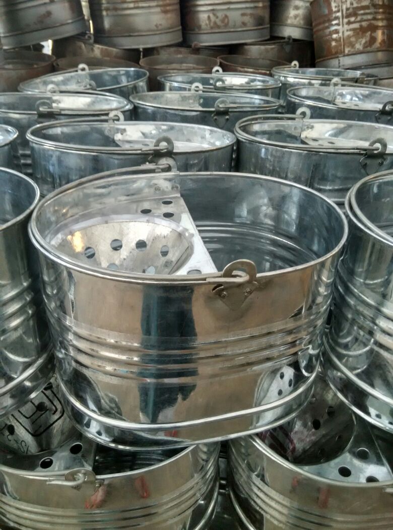Galvanised Mop Bucket